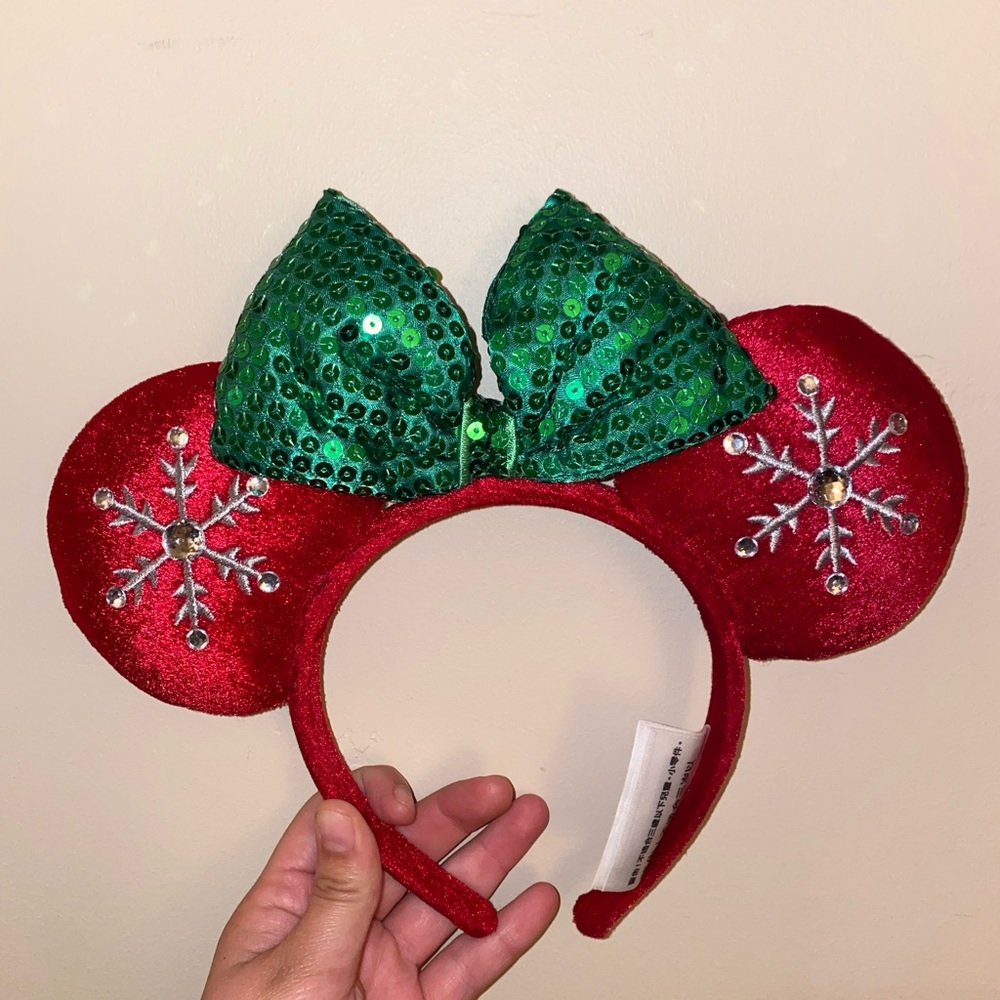 Disney velvet Christmas ears